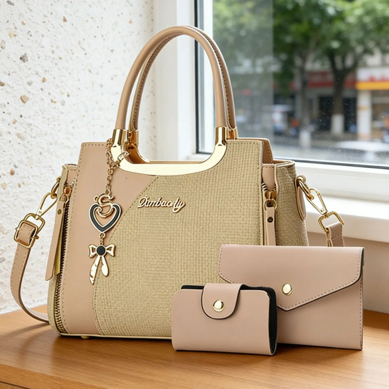 Women Bags Gift - مجموعة حقائب يد أنيقة للنساء، حقائب