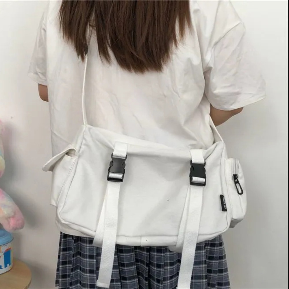 Women'S Bags Cross Body - حقيبة كروس سوداء مع جيوب للنساء