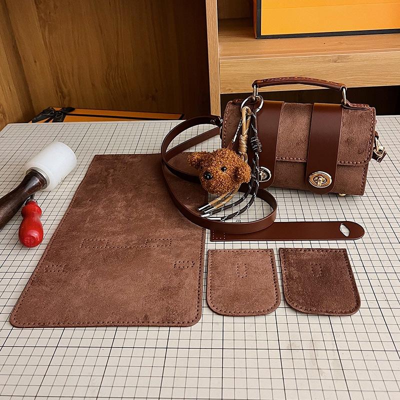 Women Handheld Bags - حقيبة محبوكة يدوياً للمبتدئين، حقيبة مربعة