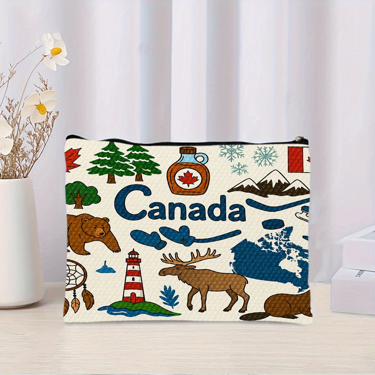 Women Bags In Canada - حقيبة مستحضرات تجميل تحت عنوان كندا