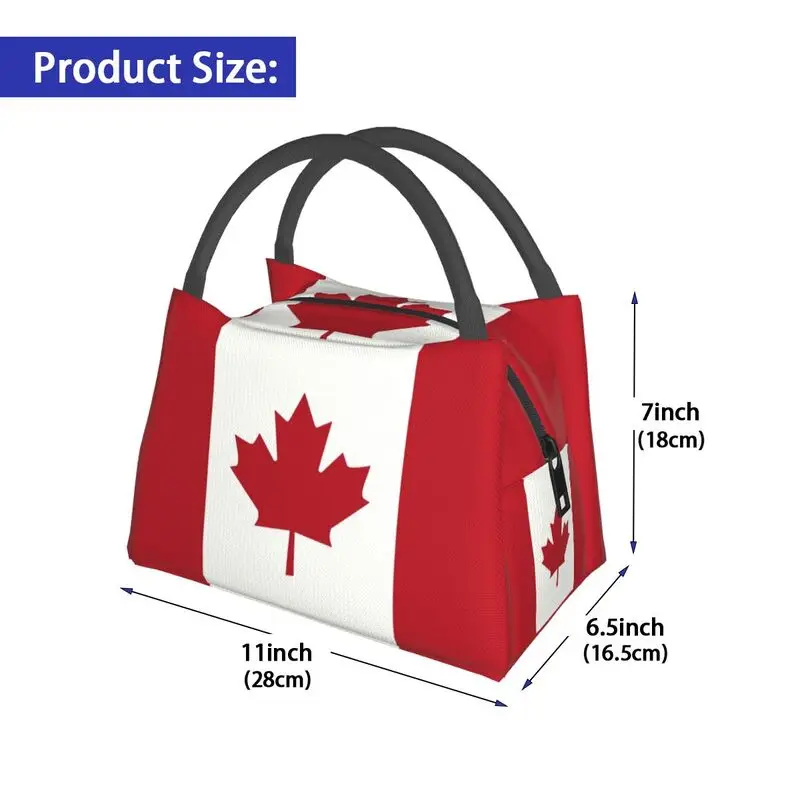 حقائب غداء معزولة بعلم كندا لل - مراجعة Women Bags In Canada وسعره