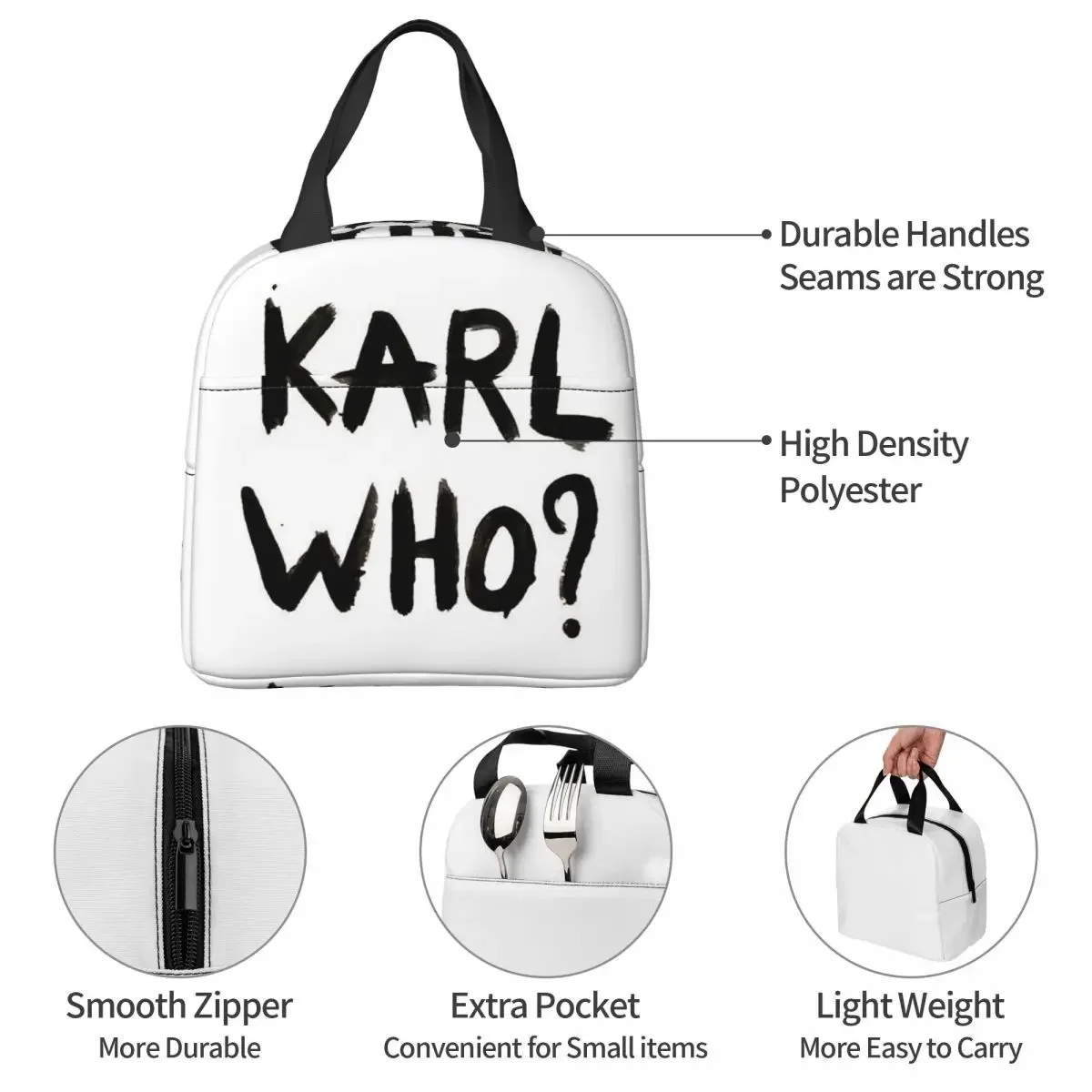 حقيبة غداء معزولة من كارل هو ل - مراجعة Women'S Karl Bags وسعره