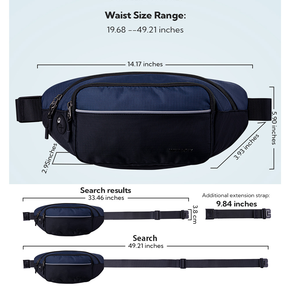 حقيبة خصر WATERFLY Fanny Pack، - مراجعة Women'S Bags Cross Body وسعره