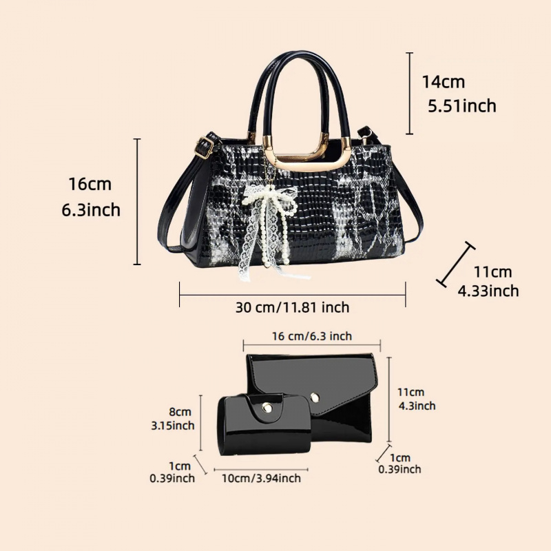 مجموعة حقائب يد نسائية، حقيبة  - مراجعة Women Bags Gift وسعره