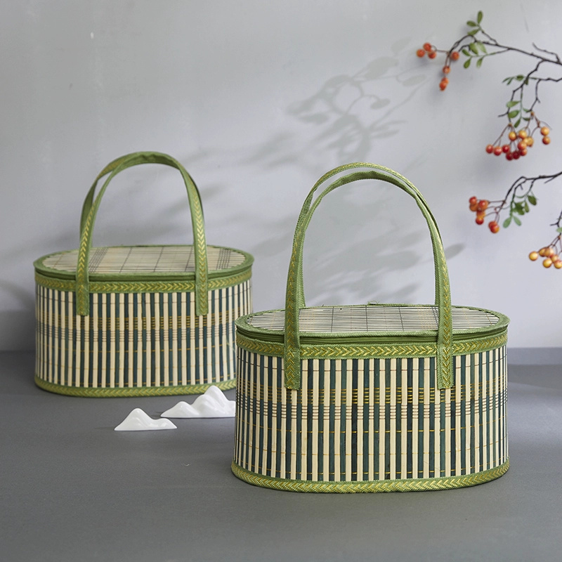 سلة نزهة يدوية الصنع من الخيزر - مراجعة Women Bags Gift وسعره