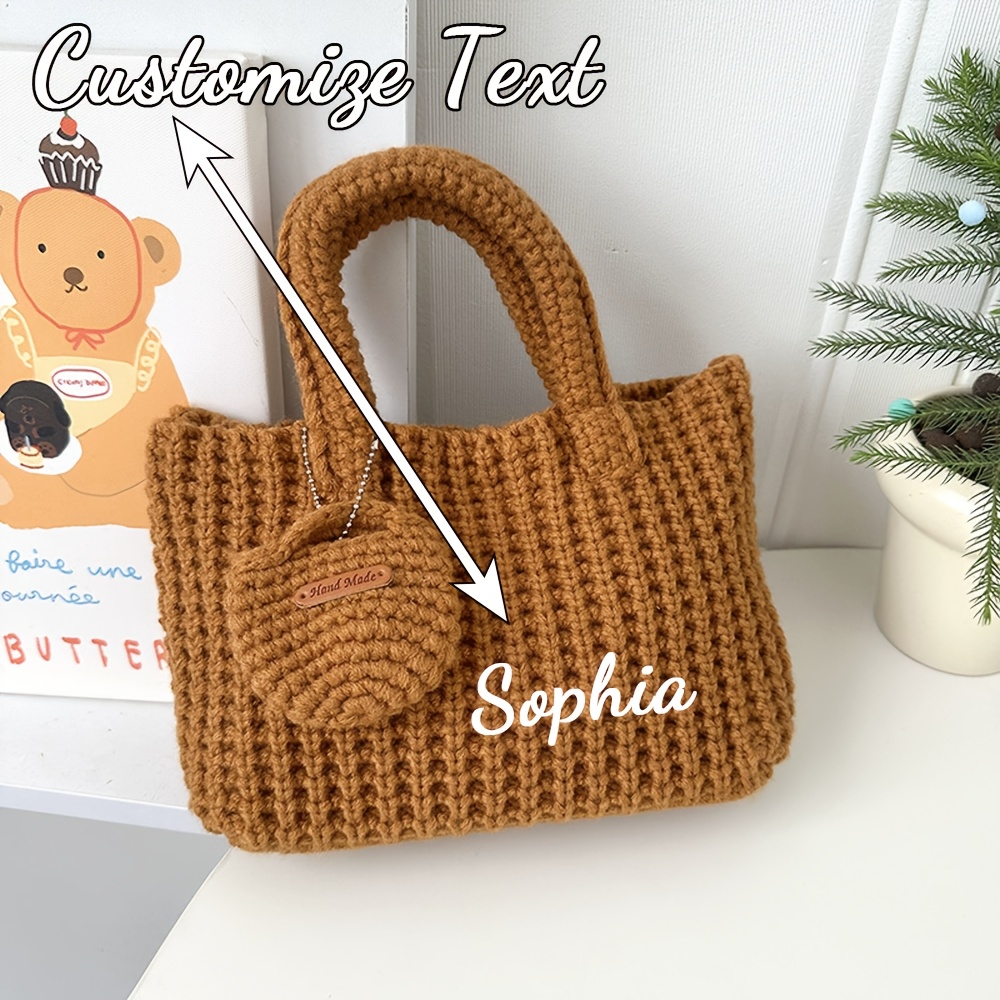 حقيبة يد نسائية محبوكة مخصصة ب - مراجعة Women Bags Name وسعره