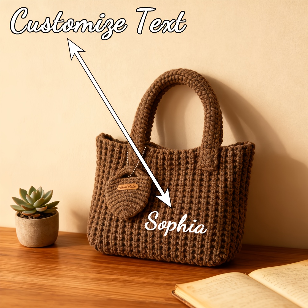 حقيبة يد نسائية محبوكة مخصصة ب - مراجعة Women Bags Name وسعره