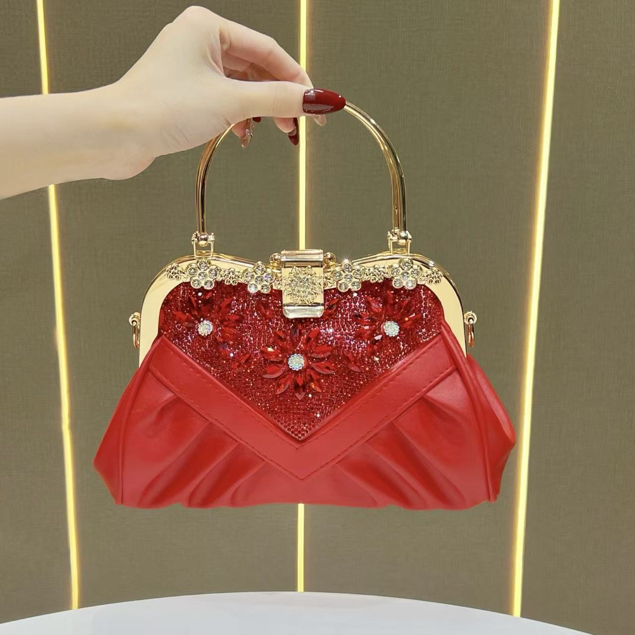 حقيبة يد نسائية فاخرة متعددة ا - مراجعة Women Handheld Bags وسعره