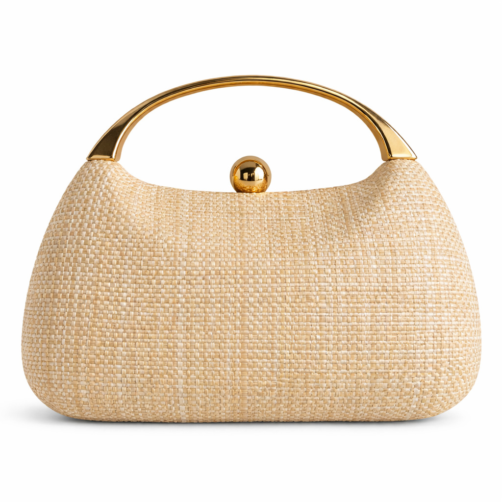 حقائب يد أنيقة من القش المنسوج - مراجعة Women Handheld Bags وسعره